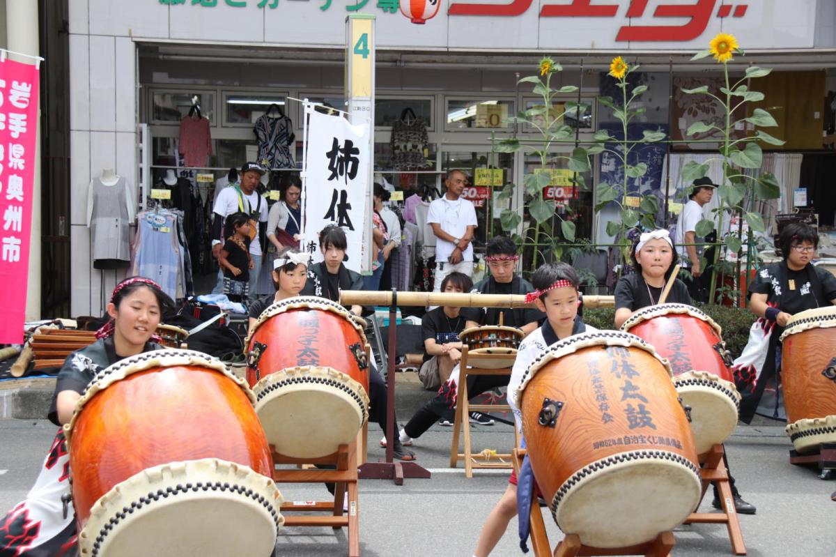 奥州水沢夏まつり2018 子供みこし・地方太鼓・干支和まつり・水沢ざっつぁかまつり後編 2018/08/04