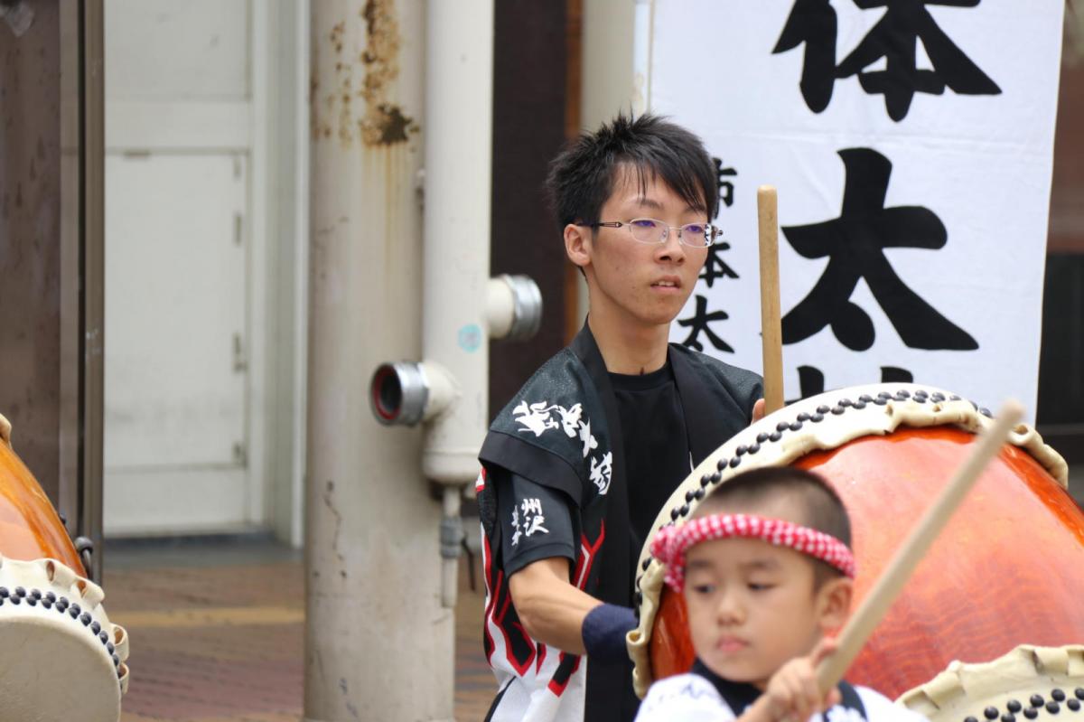 奥州水沢夏まつり2018 子供みこし・地方太鼓・干支和まつり・水沢ざっつぁかまつり後編 2018/08/04