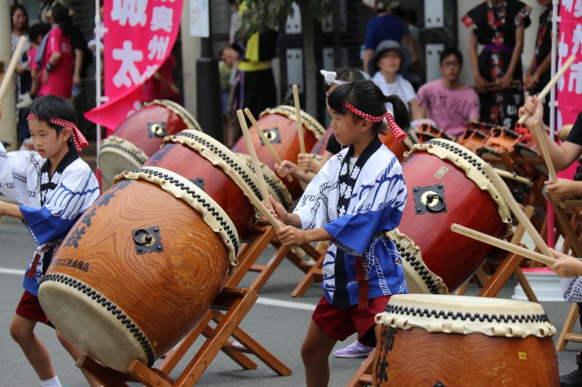 奥州水沢夏まつり2018 子供みこし・地方太鼓・干支和まつり・水沢ざっつぁかまつり後編 2018/08/04