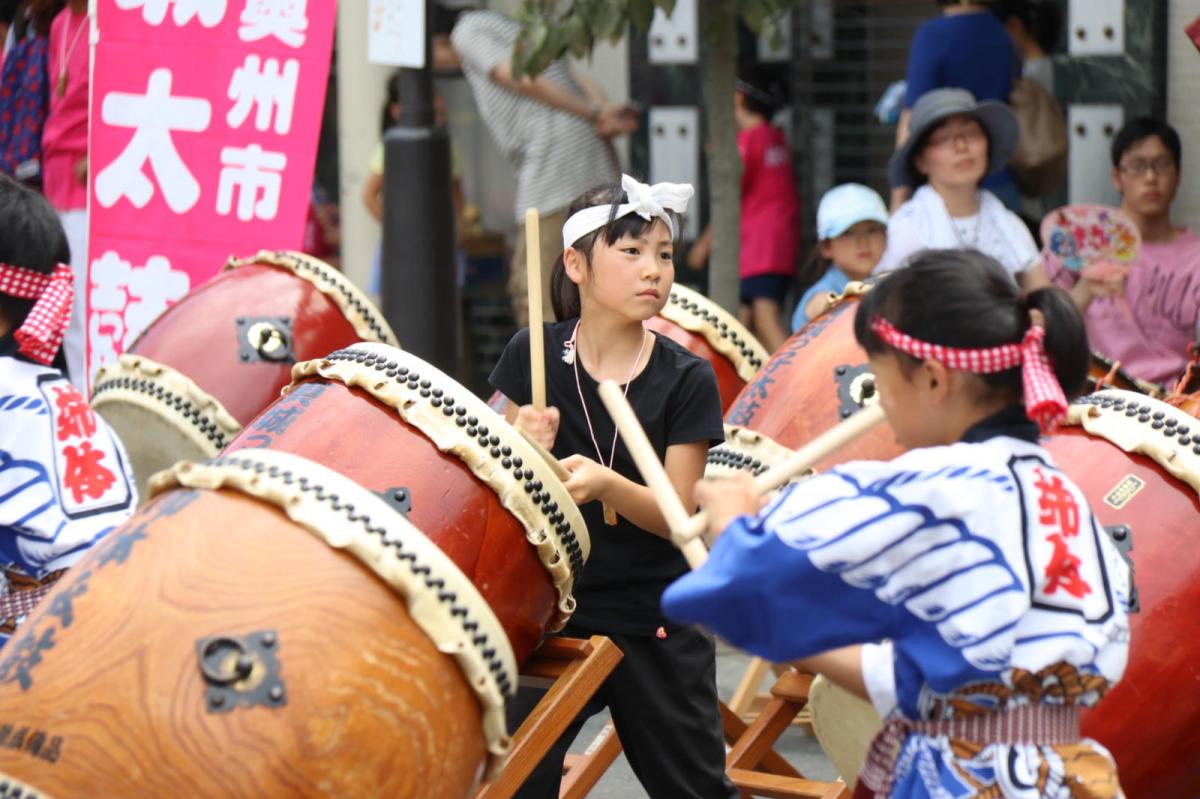 奥州水沢夏まつり2018 子供みこし・地方太鼓・干支和まつり・水沢ざっつぁかまつり後編 2018/08/04