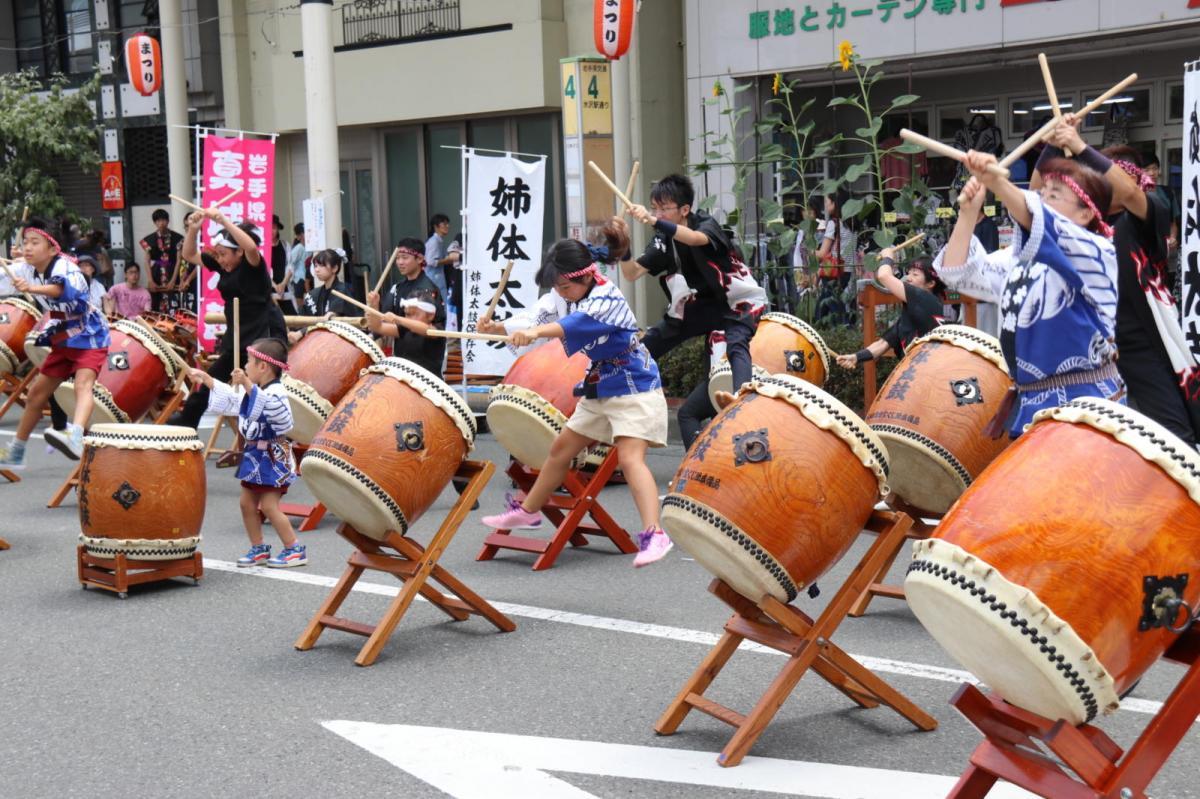 奥州水沢夏まつり2018 子供みこし・地方太鼓・干支和まつり・水沢ざっつぁかまつり後編 2018/08/04