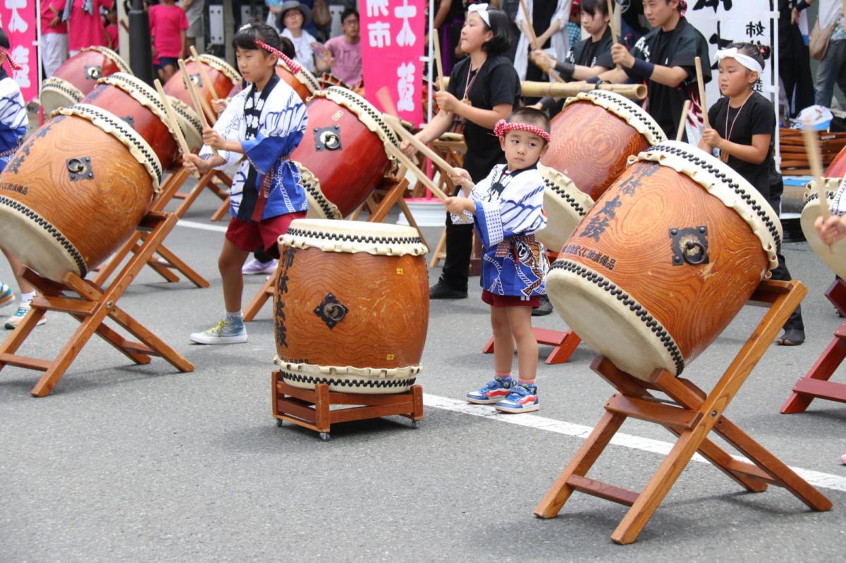 奥州水沢夏まつり2018 子供みこし・地方太鼓・干支和まつり・水沢ざっつぁかまつり後編 2018/08/04