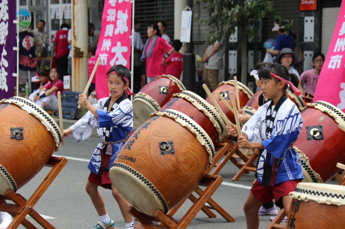奥州水沢夏まつり2018 子供みこし・地方太鼓・干支和まつり・水沢ざっつぁかまつり後編 2018/08/04