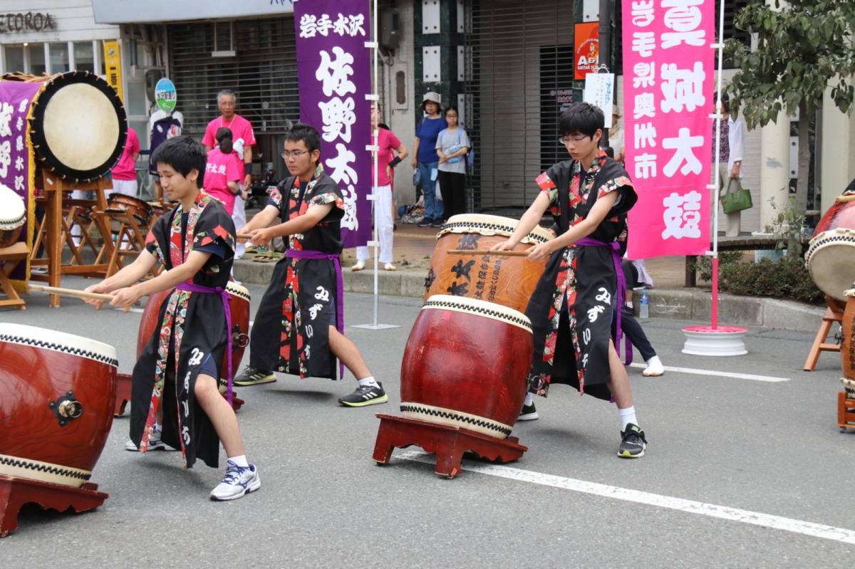 奥州水沢夏まつり2018 子供みこし・地方太鼓・干支和まつり・水沢ざっつぁかまつり後編 2018/08/04
