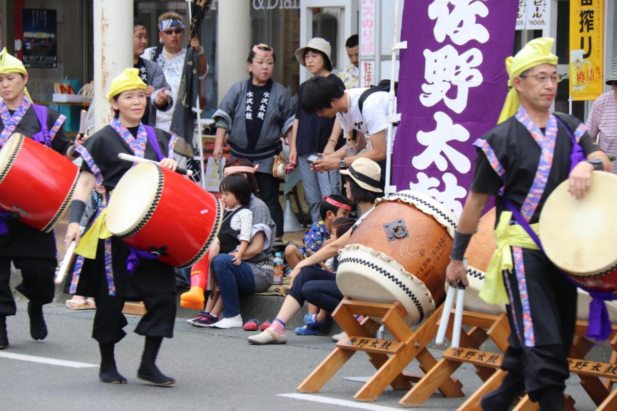 奥州水沢夏まつり2018 子供みこし・地方太鼓・干支和まつり・水沢ざっつぁかまつり後編 2018/08/04