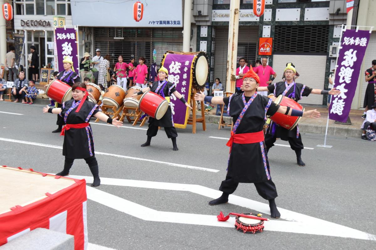 奥州水沢夏まつり2018 子供みこし・地方太鼓・干支和まつり・水沢ざっつぁかまつり後編 2018/08/04