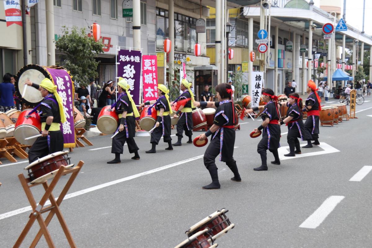 奥州水沢夏まつり2018 子供みこし・地方太鼓・干支和まつり・水沢ざっつぁかまつり後編 2018/08/04