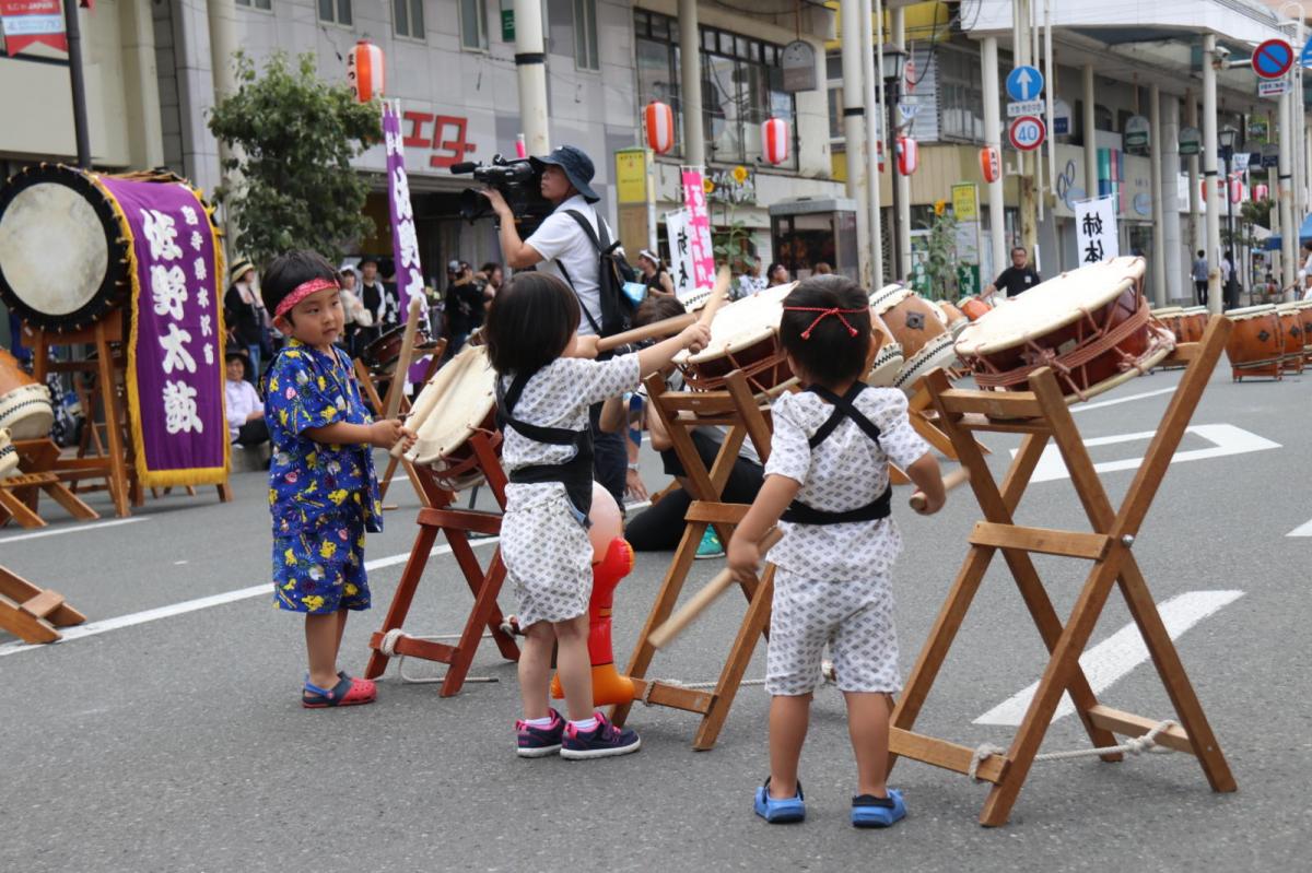 奥州水沢夏まつり2018 子供みこし・地方太鼓・干支和まつり・水沢ざっつぁかまつり後編 2018/08/04