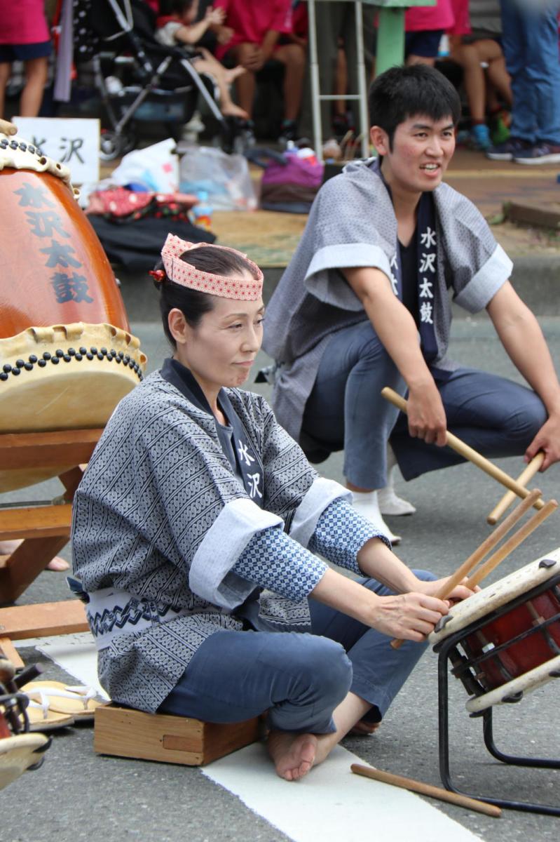 奥州水沢夏まつり2018 子供みこし・地方太鼓・干支和まつり・水沢ざっつぁかまつり後編 2018/08/04