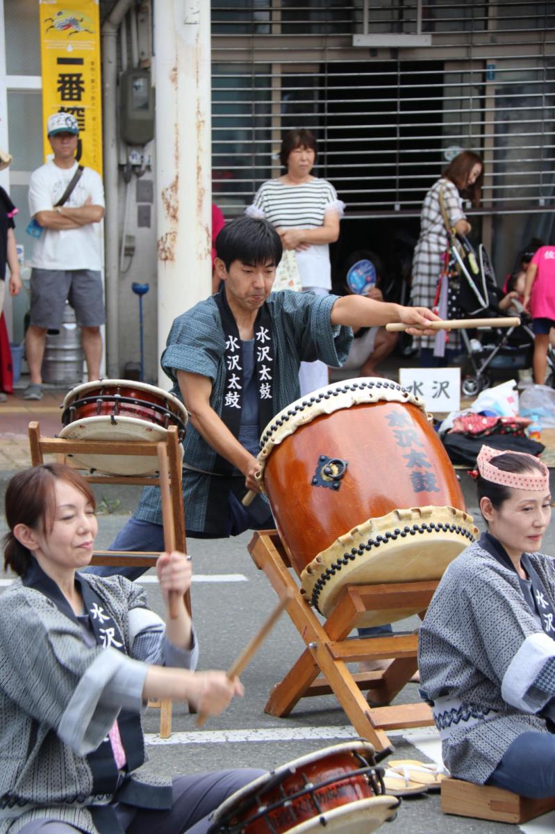 奥州水沢夏まつり2018 子供みこし・地方太鼓・干支和まつり・水沢ざっつぁかまつり後編 2018/08/04