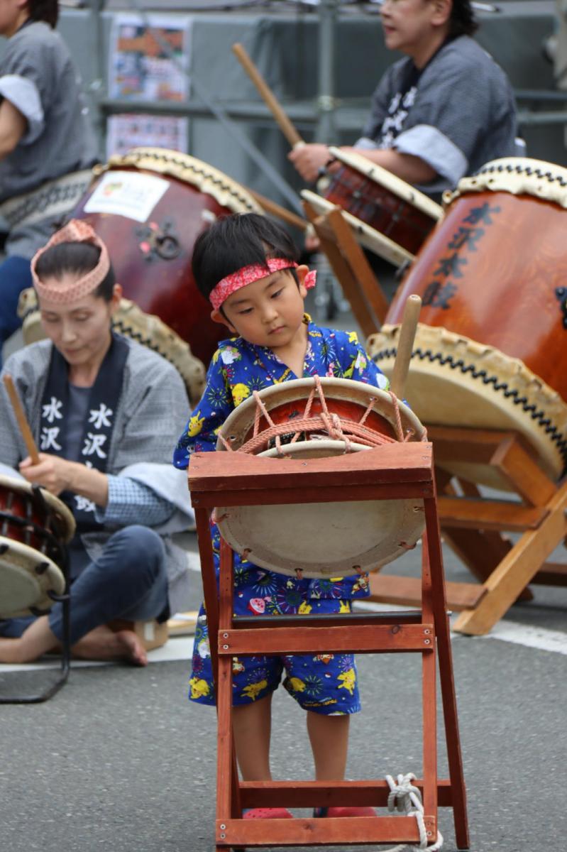 奥州水沢夏まつり2018 子供みこし・地方太鼓・干支和まつり・水沢ざっつぁかまつり後編 2018/08/04