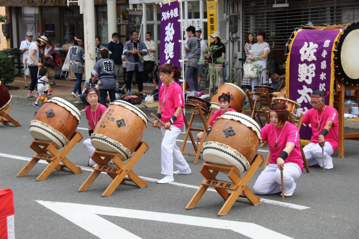 奥州水沢夏まつり2018 子供みこし・地方太鼓・干支和まつり・水沢ざっつぁかまつり後編 2018/08/04