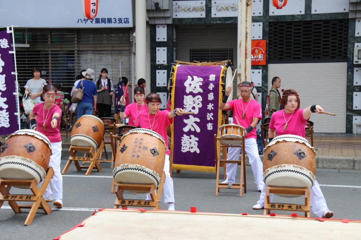 奥州水沢夏まつり2018 子供みこし・地方太鼓・干支和まつり・水沢ざっつぁかまつり後編 2018/08/04