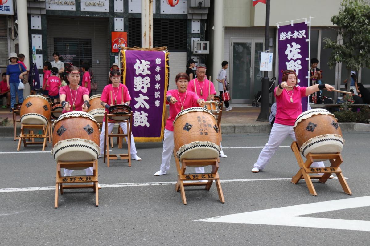 奥州水沢夏まつり2018 子供みこし・地方太鼓・干支和まつり・水沢ざっつぁかまつり後編 2018/08/04