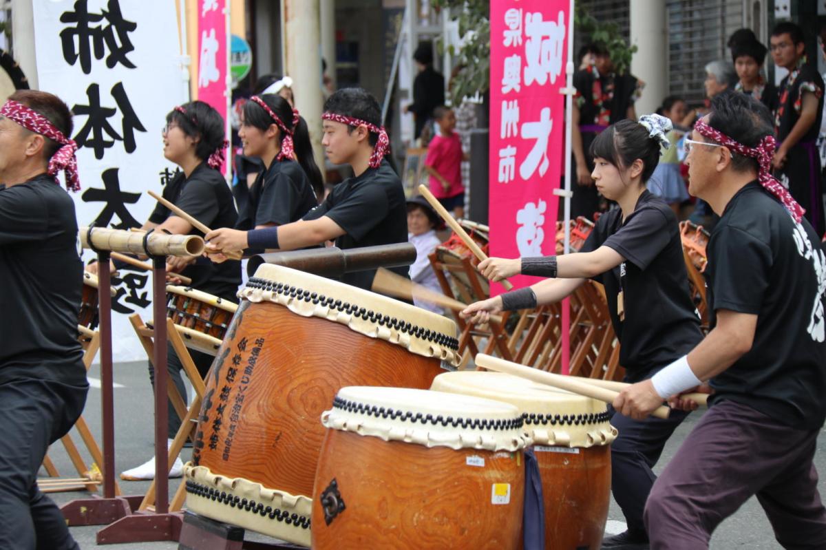 奥州水沢夏まつり2018 子供みこし・地方太鼓・干支和まつり・水沢ざっつぁかまつり後編 2018/08/04