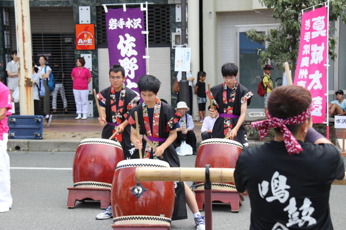 奥州水沢夏まつり2018 子供みこし・地方太鼓・干支和まつり・水沢ざっつぁかまつり後編 2018/08/04