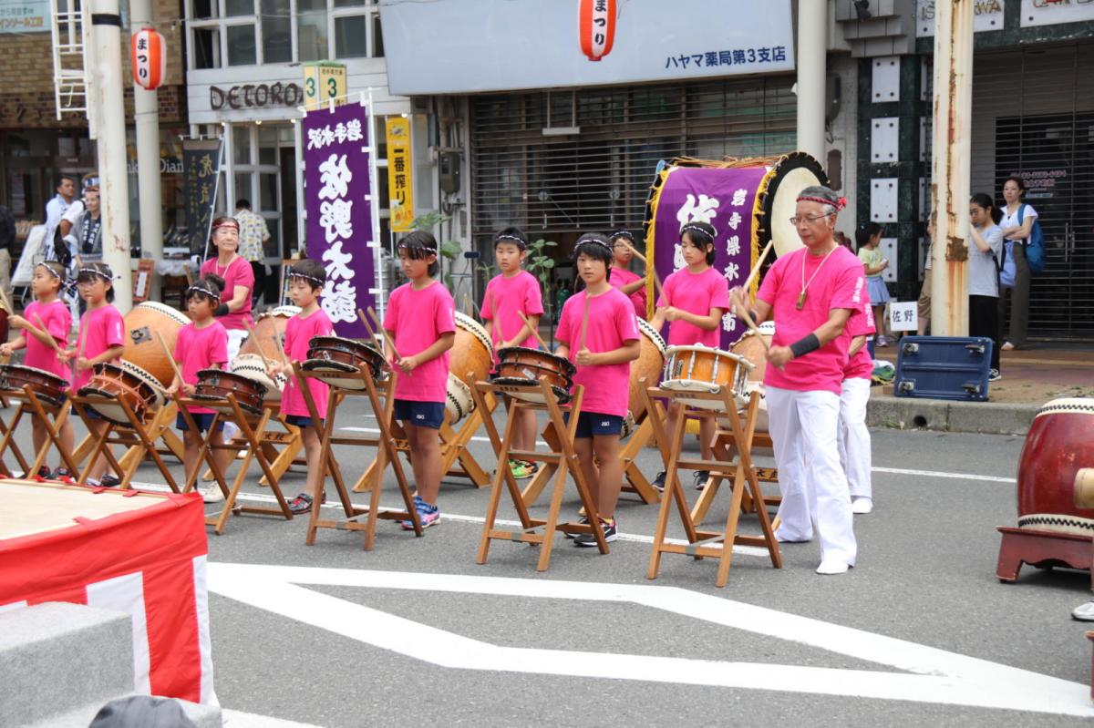 奥州水沢夏まつり2018 子供みこし・地方太鼓・干支和まつり・水沢ざっつぁかまつり後編 2018/08/04