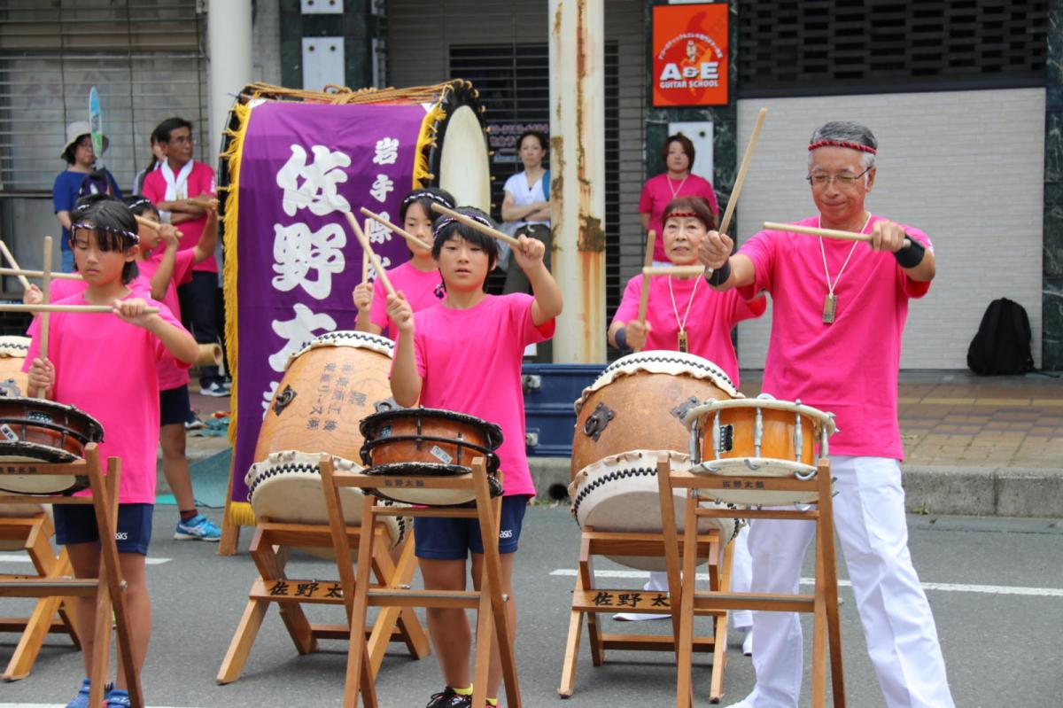奥州水沢夏まつり2018 子供みこし・地方太鼓・干支和まつり・水沢ざっつぁかまつり後編 2018/08/04