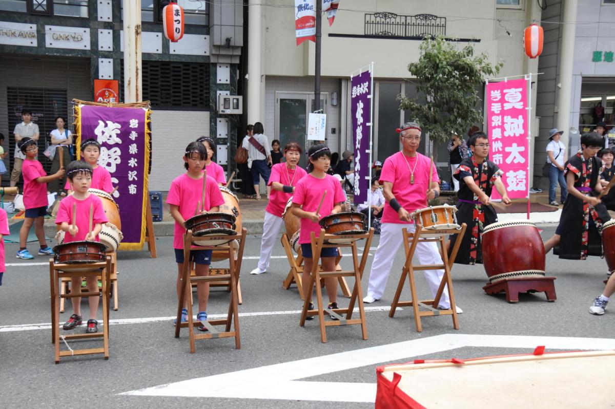 奥州水沢夏まつり2018 子供みこし・地方太鼓・干支和まつり・水沢ざっつぁかまつり後編 2018/08/04