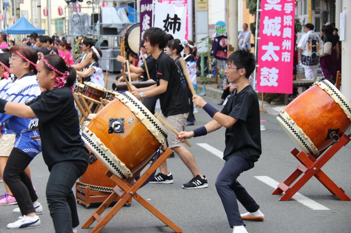 奥州水沢夏まつり2018 子供みこし・地方太鼓・干支和まつり・水沢ざっつぁかまつり後編 2018/08/04