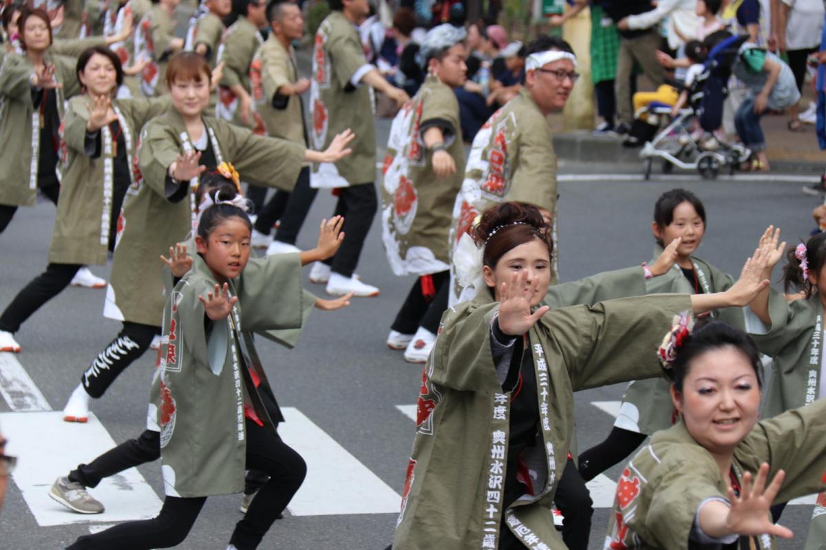 奥州水沢夏まつり2018 子供みこし・地方太鼓・干支和まつり・水沢ざっつぁかまつり後編 2018/08/04