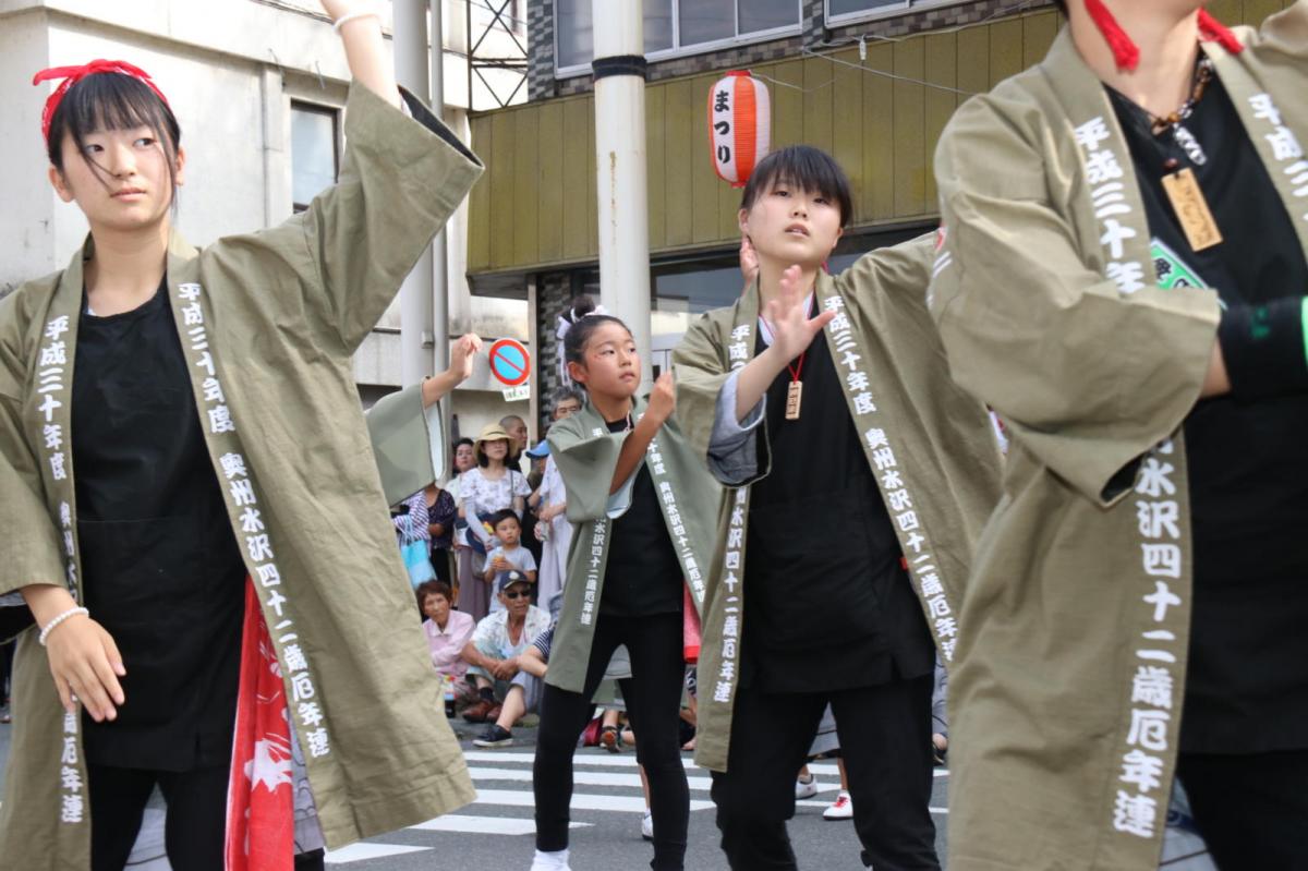 奥州水沢夏まつり2018 子供みこし・地方太鼓・干支和まつり・水沢ざっつぁかまつり後編 2018/08/04