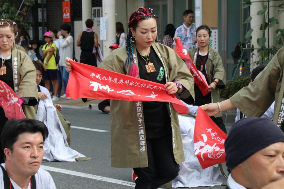奥州水沢夏まつり2018 子供みこし・地方太鼓・干支和まつり・水沢ざっつぁかまつり後編 2018/08/04