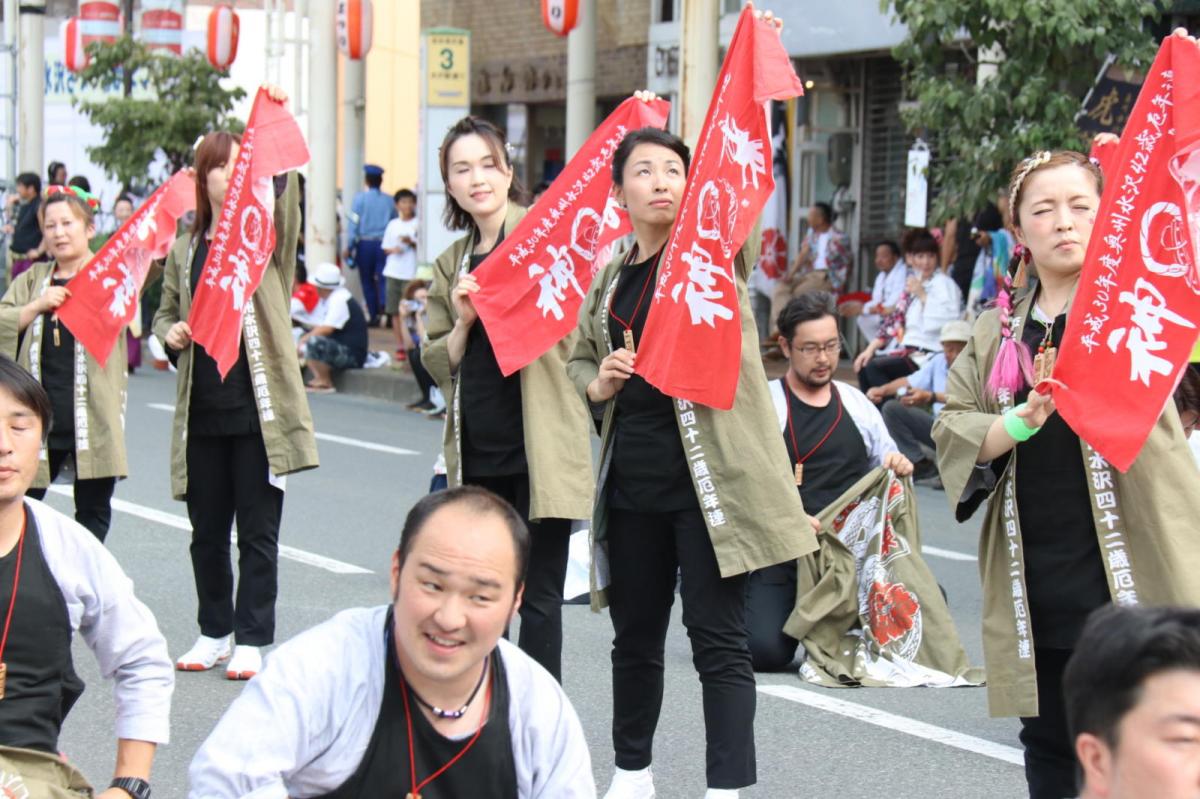 奥州水沢夏まつり2018 子供みこし・地方太鼓・干支和まつり・水沢ざっつぁかまつり後編 2018/08/04