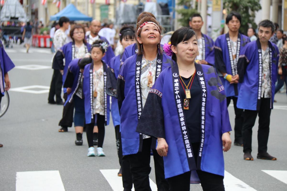 奥州水沢夏まつり2018 子供みこし・地方太鼓・干支和まつり・水沢ざっつぁかまつり後編 2018/08/04