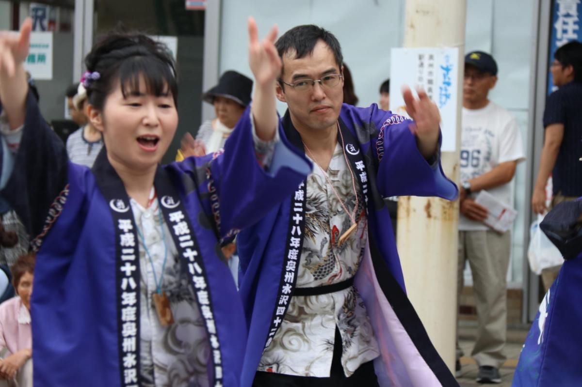 奥州水沢夏まつり2018 子供みこし・地方太鼓・干支和まつり・水沢ざっつぁかまつり後編 2018/08/04