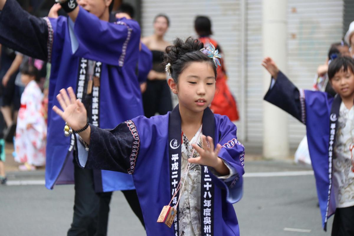 奥州水沢夏まつり2018 子供みこし・地方太鼓・干支和まつり・水沢ざっつぁかまつり後編 2018/08/04