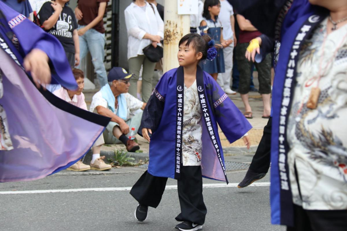 奥州水沢夏まつり2018 子供みこし・地方太鼓・干支和まつり・水沢ざっつぁかまつり後編 2018/08/04