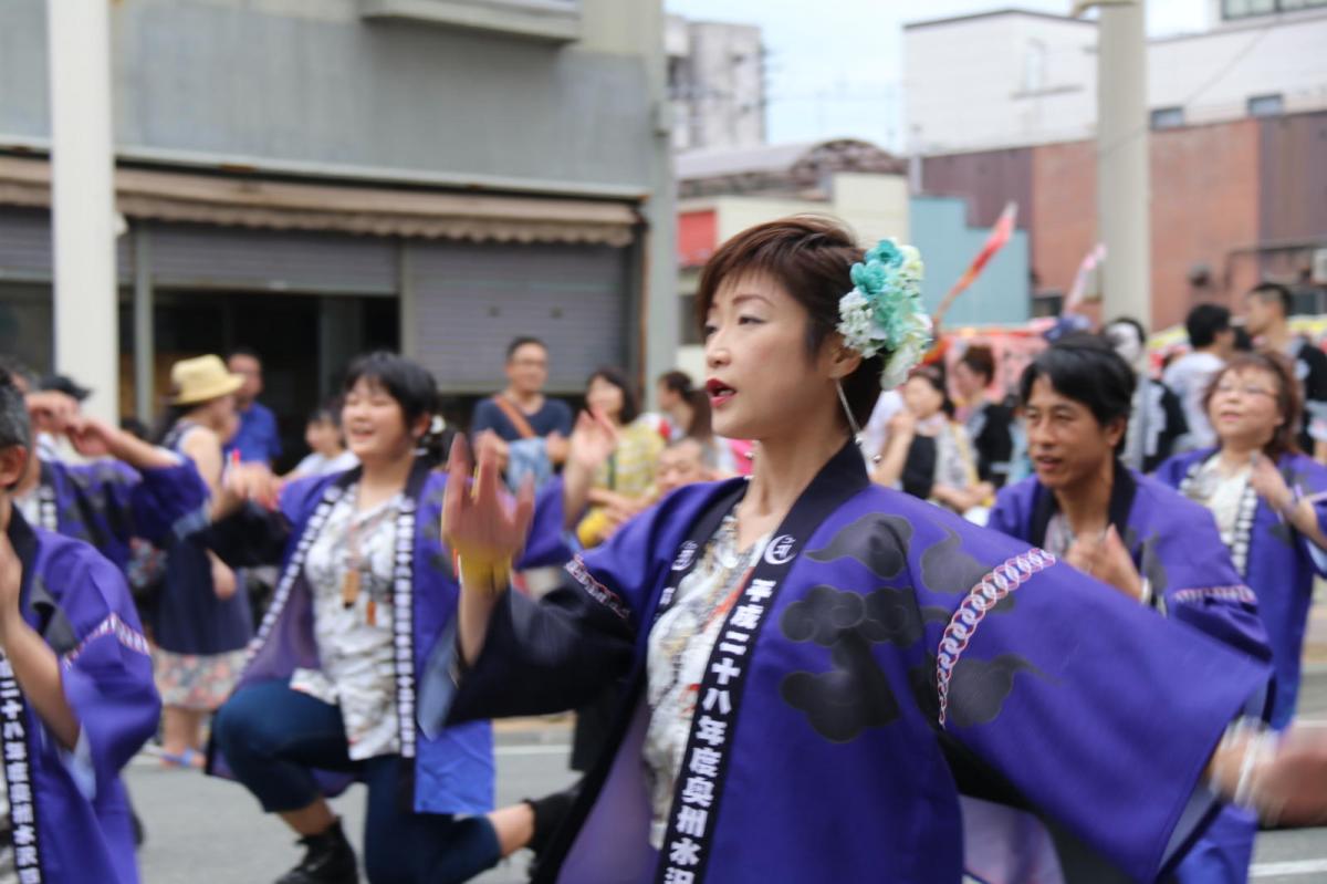 奥州水沢夏まつり2018 子供みこし・地方太鼓・干支和まつり・水沢ざっつぁかまつり後編 2018/08/04
