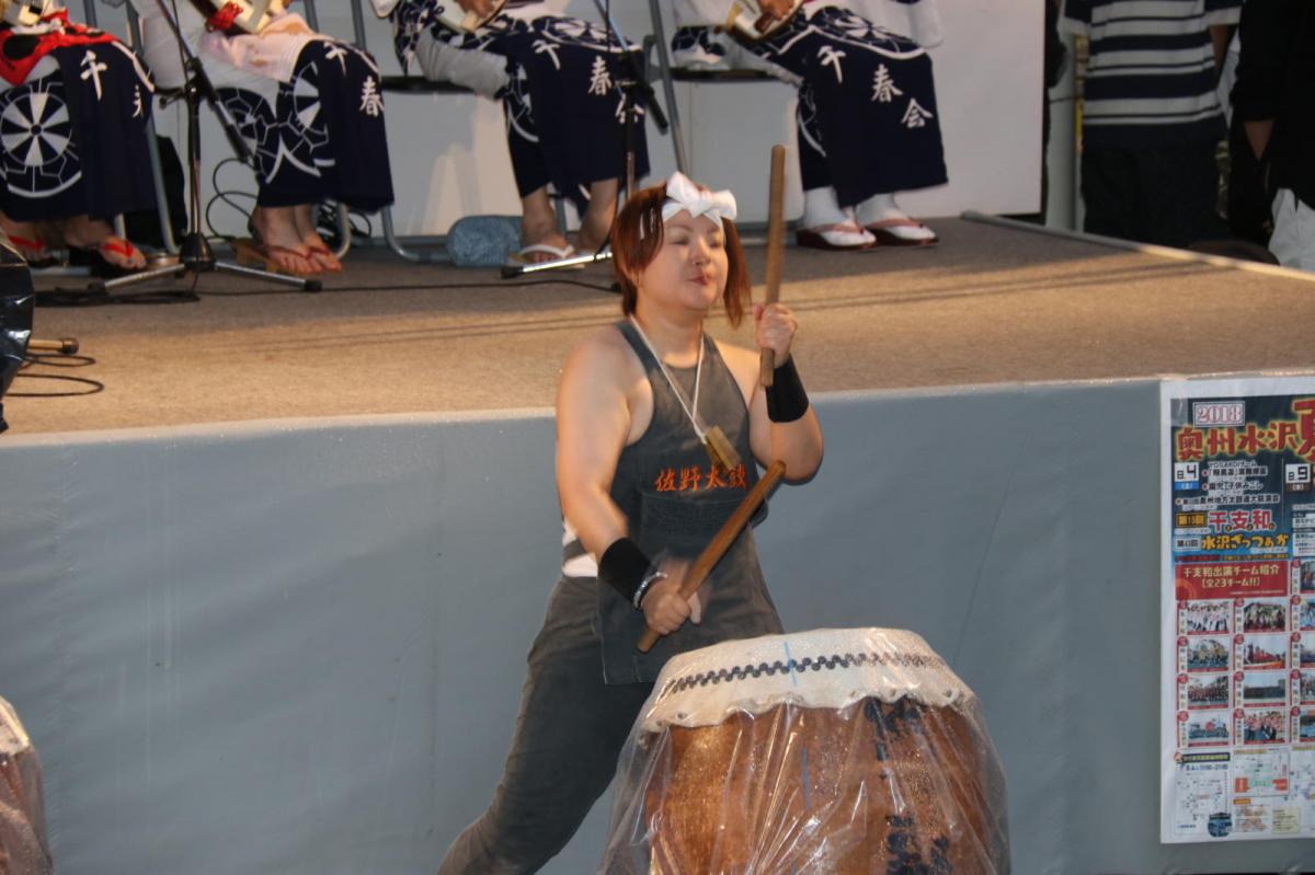 奥州水沢夏まつり2018 子供みこし・地方太鼓・干支和まつり・水沢ざっつぁかまつり後編 2018/08/04