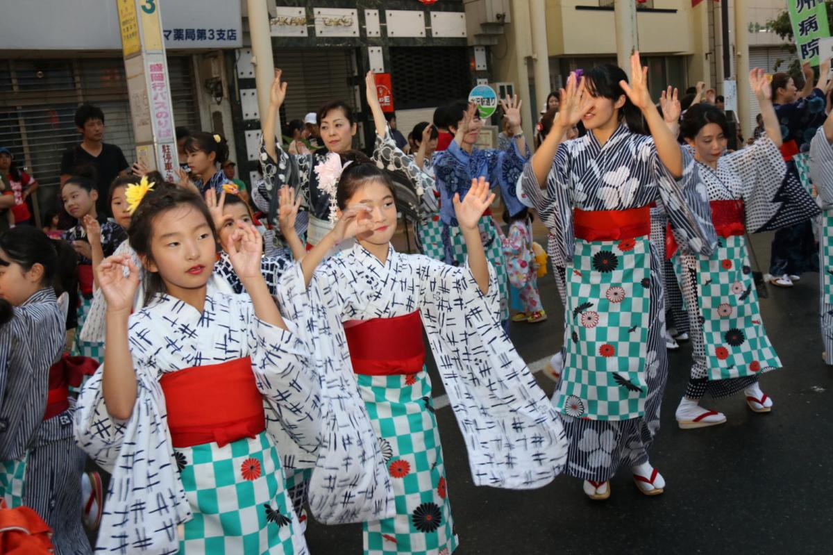 奥州水沢夏まつり2018 子供みこし・地方太鼓・干支和まつり・水沢ざっつぁかまつり後編 2018/08/04