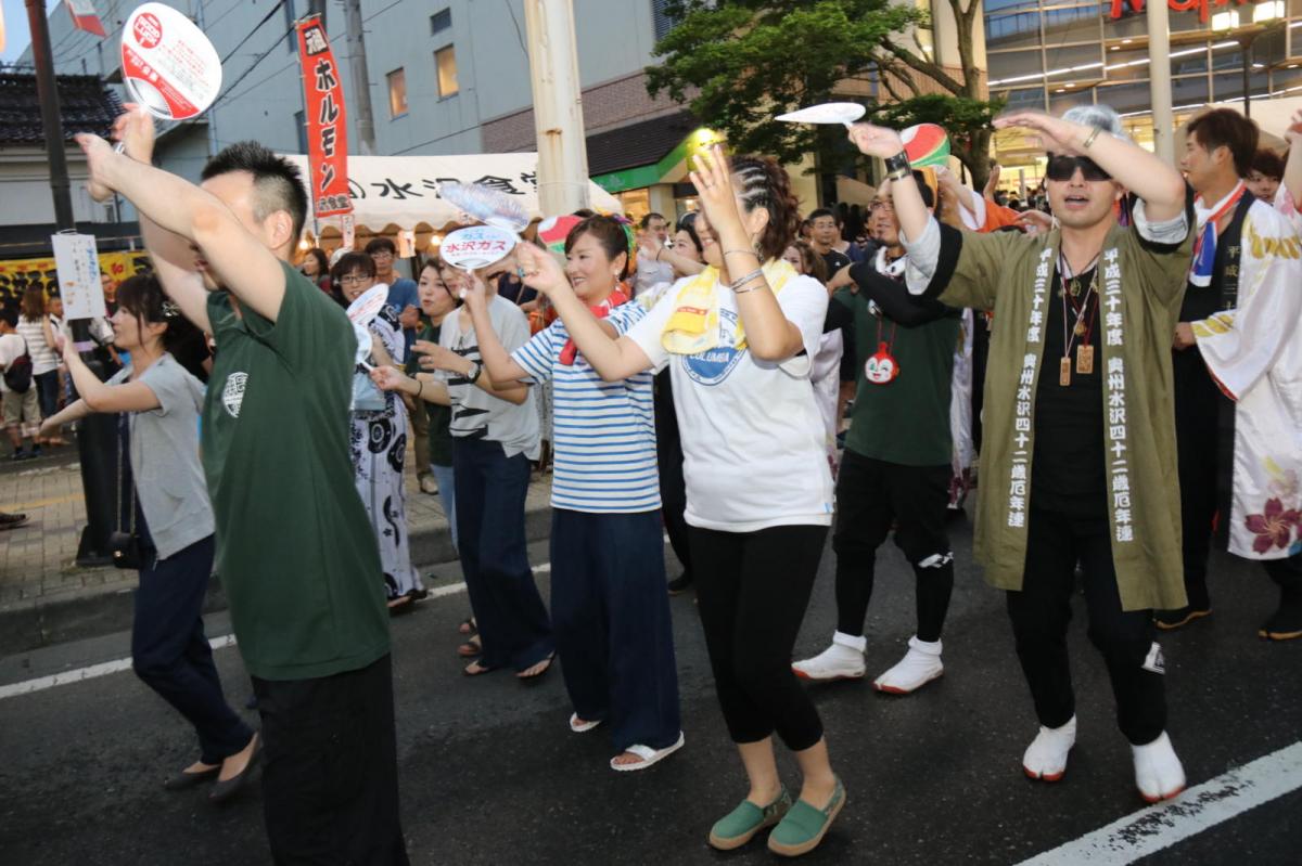 奥州水沢夏まつり2018 子供みこし・地方太鼓・干支和まつり・水沢ざっつぁかまつり後編 2018/08/04