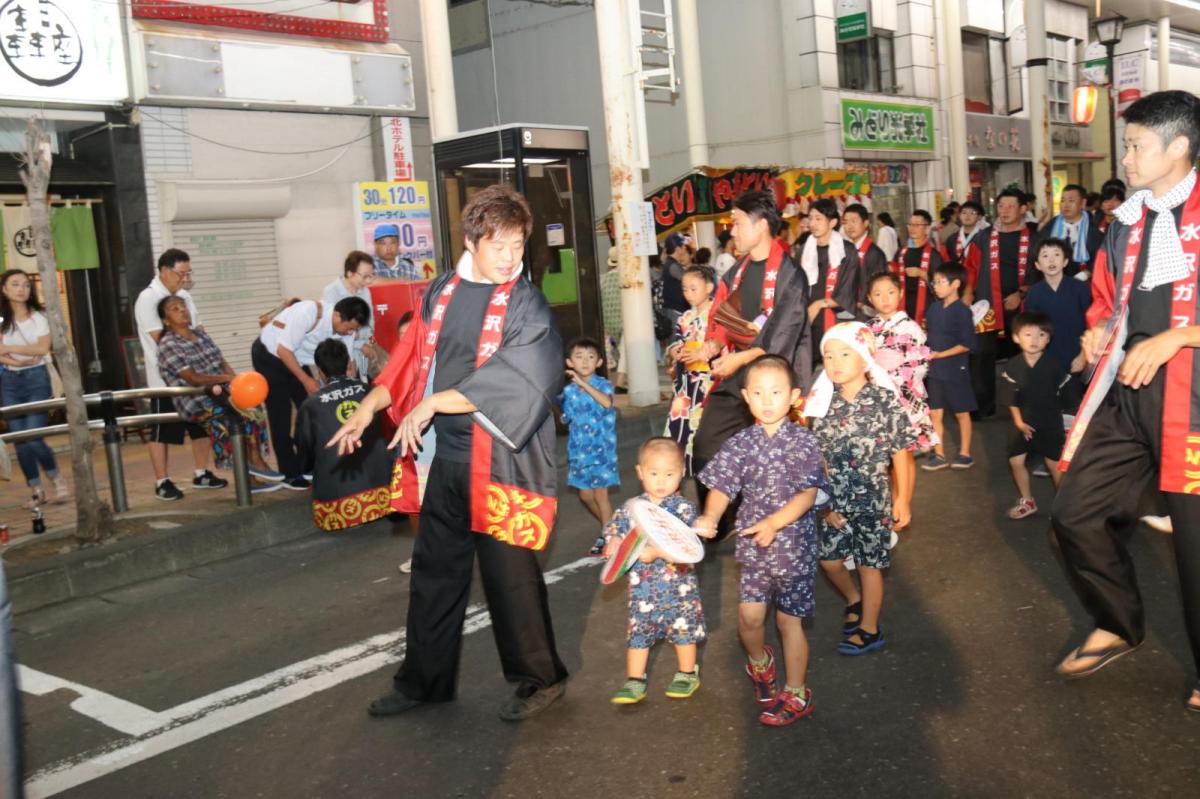 奥州水沢夏まつり2018 子供みこし・地方太鼓・干支和まつり・水沢ざっつぁかまつり後編 2018/08/04
