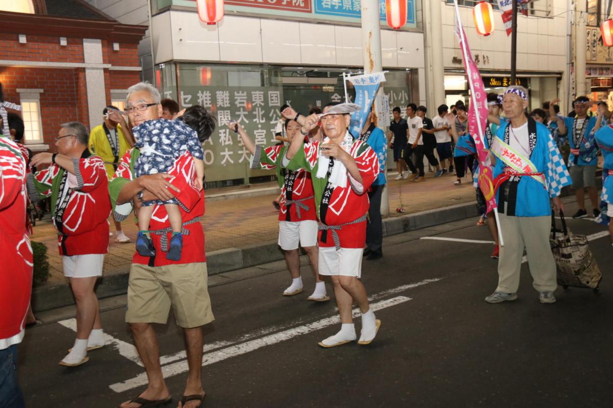 奥州水沢夏まつり2018 子供みこし・地方太鼓・干支和まつり・水沢ざっつぁかまつり後編 2018/08/04
