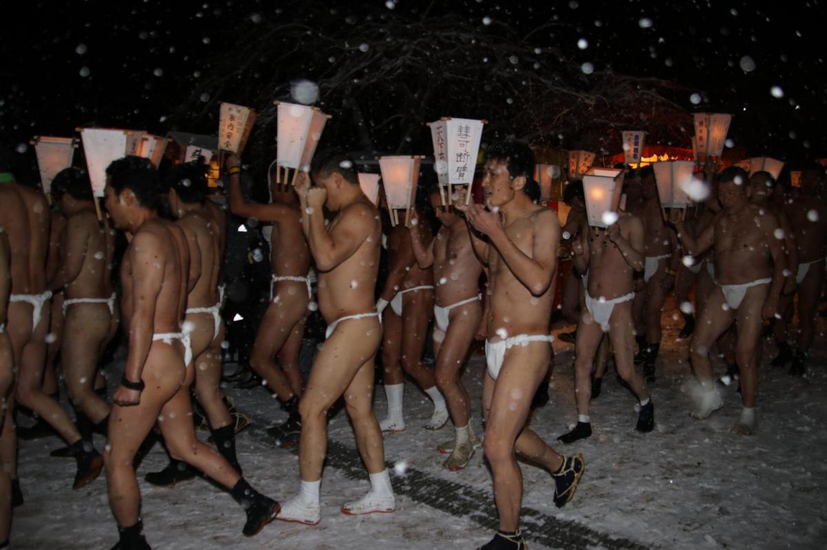 奥州・黒石寺「蘇民祭」(そみんさい)2019その1 2019/02/21