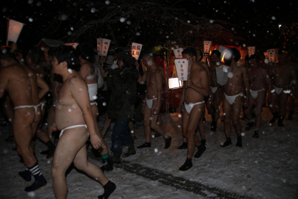 奥州・黒石寺「蘇民祭」(そみんさい)2019その1 2019/02/21