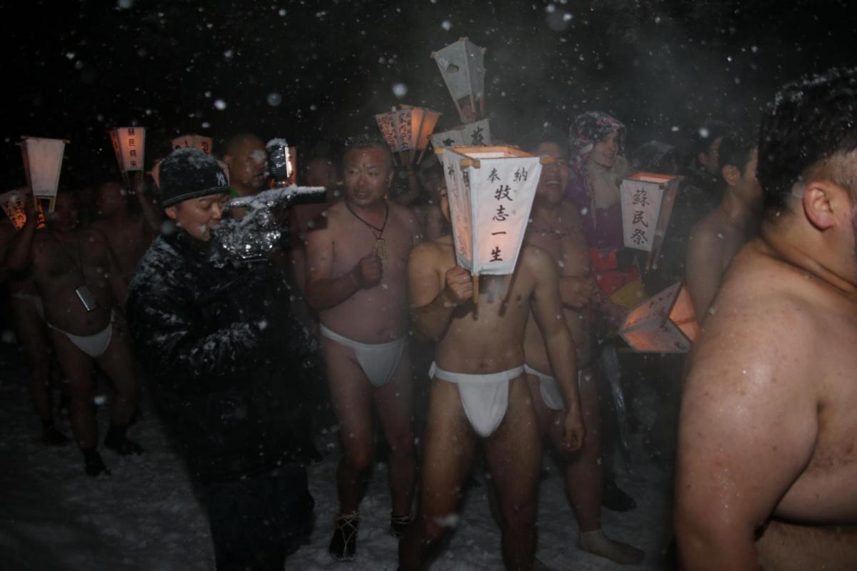 奥州・黒石寺「蘇民祭」(そみんさい)2019その1 2019/02/21