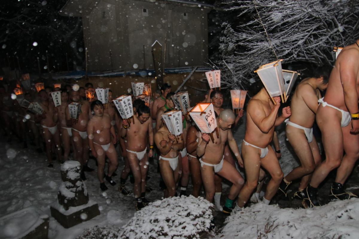 奥州・黒石寺「蘇民祭」(そみんさい)2019その1 2019/02/21