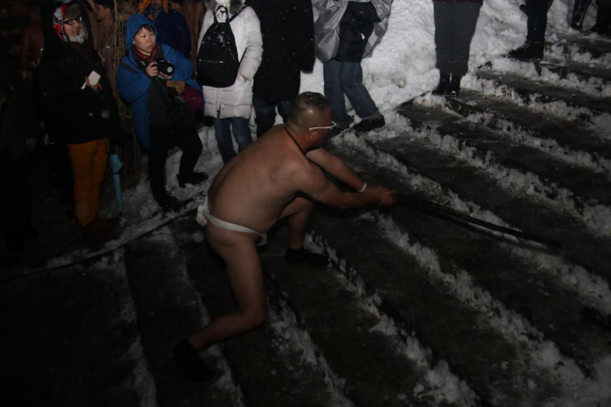 奥州・黒石寺「蘇民祭」(そみんさい)2019その1 2019/02/21