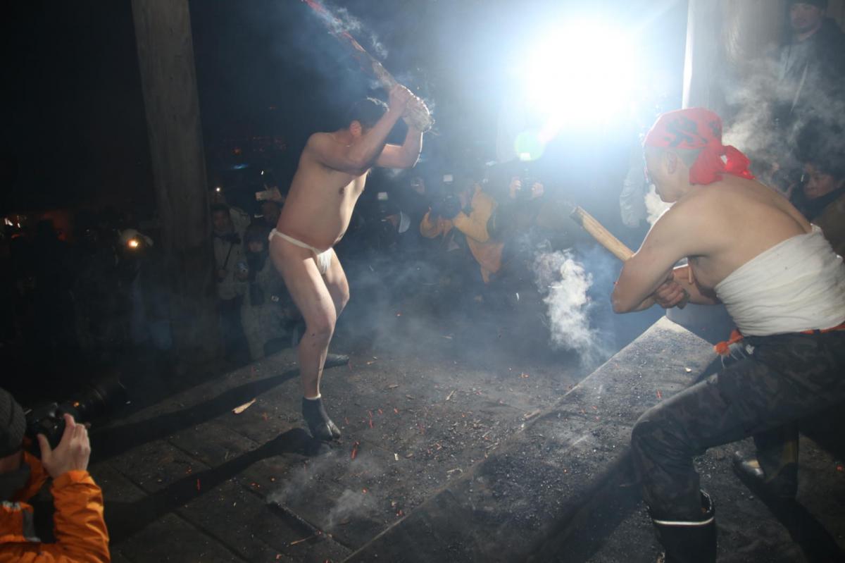 奥州・黒石寺「蘇民祭」(そみんさい)2019その1 2019/02/21