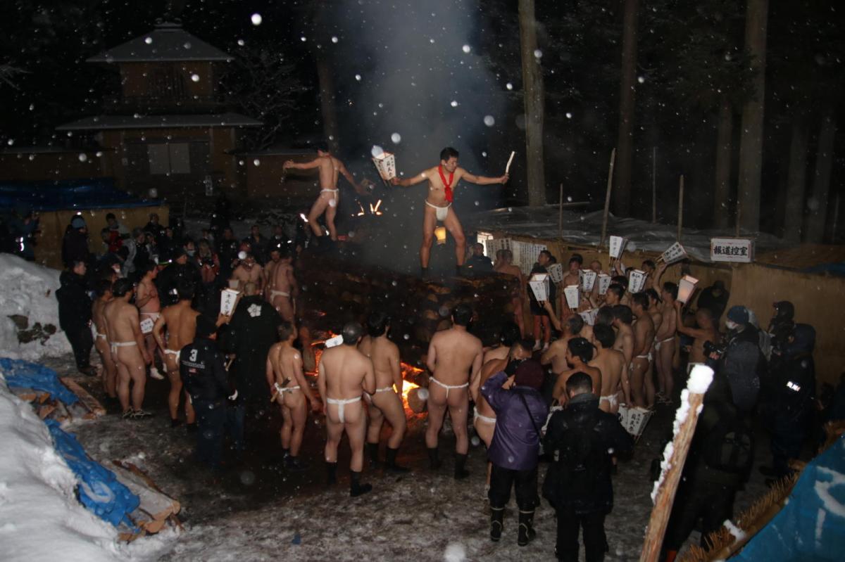 奥州・黒石寺「蘇民祭」(そみんさい)2019その1 2019/02/21