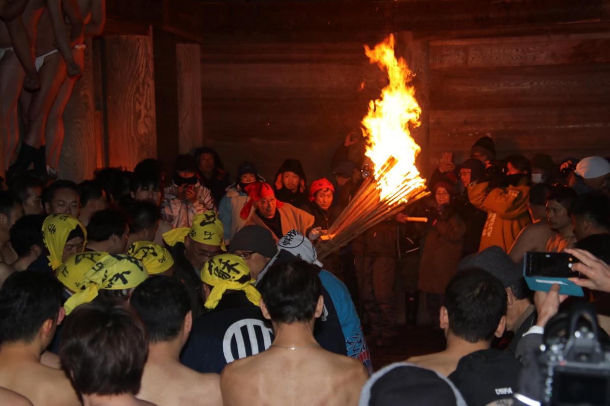奥州・黒石寺「蘇民祭」(そみんさい)2019その1 2019/02/21
