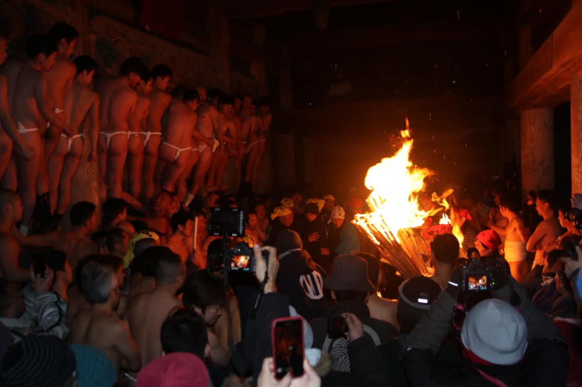 奥州・黒石寺「蘇民祭」(そみんさい)2019その1 2019/02/21