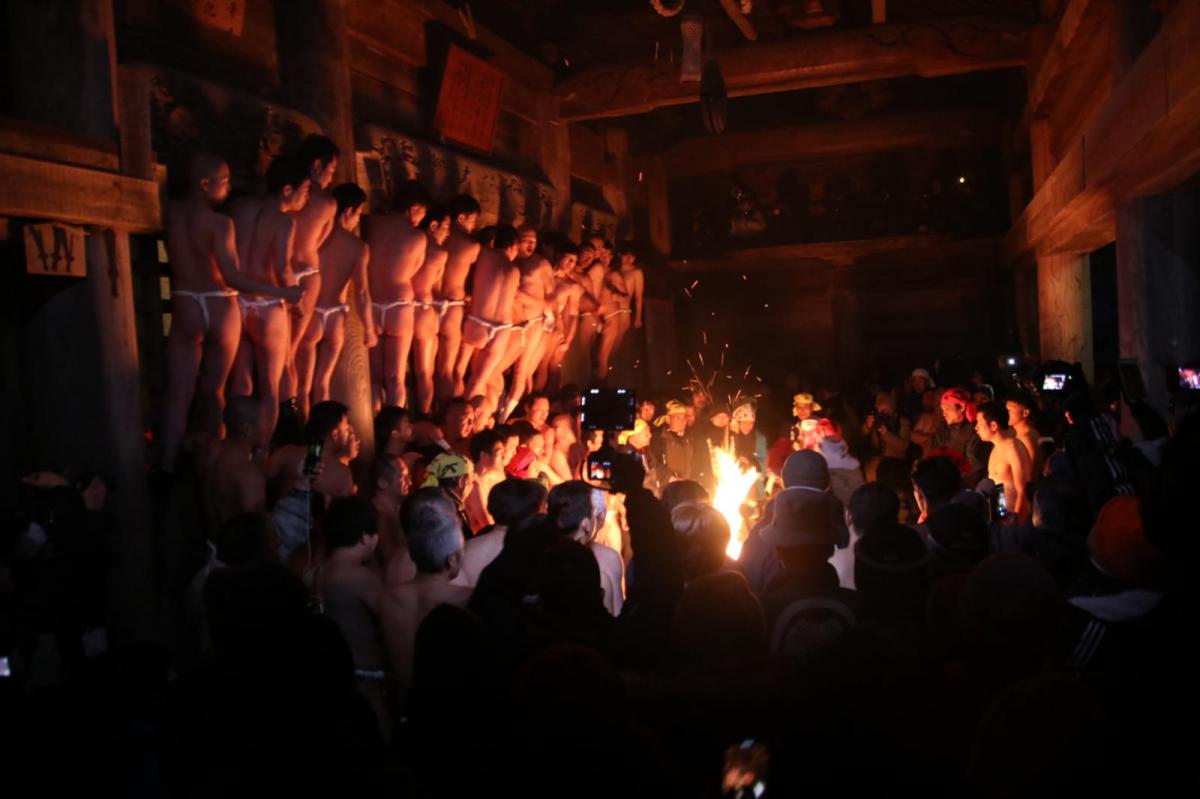 奥州・黒石寺「蘇民祭」(そみんさい)2019その1 2019/02/21