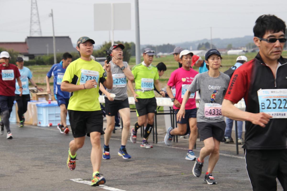 いわて奥州きらめきマラソン2019その3 給水(2)(15)・10km折返し編 2019/05/19