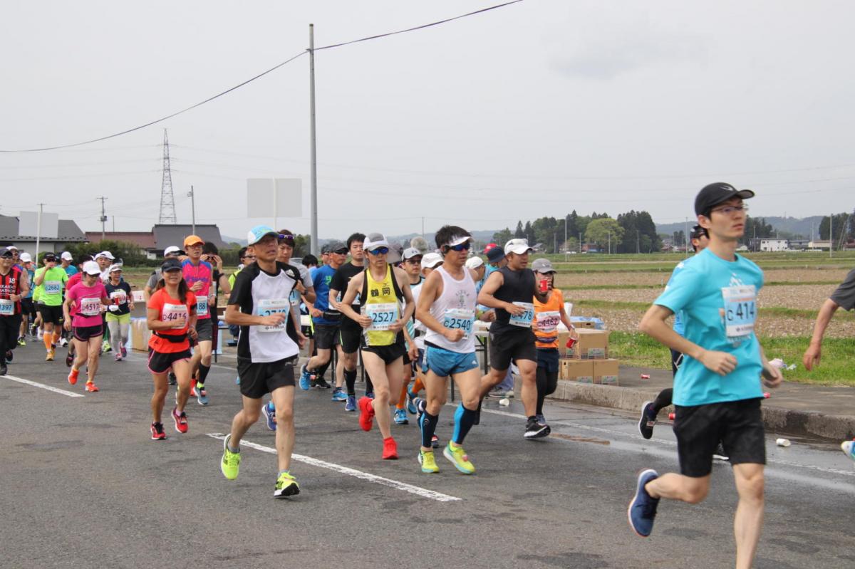 いわて奥州きらめきマラソン2019その3 給水(2)(15)・10km折返し編 2019/05/19